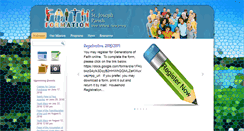 Desktop Screenshot of faithformationnj.org